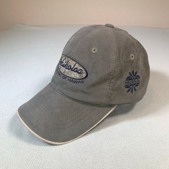 Waikoloa big island resort corduroy baseball hat cap vintage Hawaii - Picture 4 of 7
